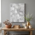 thumbnail image 6 of Canvas Wall Art, Silver Gray Leaves Framed Canvas Prints for Bedroom Dining Room, Vintage Abstract Branch Botanical Large Gallery Wrapped Wall Decor for Home Office, Gifts, 20"x24" Ship Next Day, 6 of 9