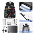 thumbnail image 4 of Easygdp Basketball Mochila Casual para Portátil, Mochila para Escuela, Viajes, Negocios, 4 of 6