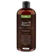 Pure Original Organic Argan Oil Shampoo; designed to smooth hair for long lasting manageability