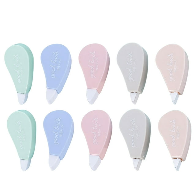 Miangastore Ruban de Correction pour Animaux Membrane Transparente Sans Temps de Séchage 10 Pcs Papeterie Maison