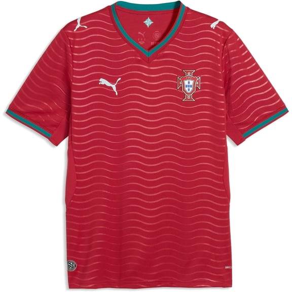 Puma Portugal Home Men's Stadium Soccer Jersey 25/26