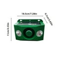 2025 Newest on Sale Beasts Repellent Solar Warnings Lights With Louds