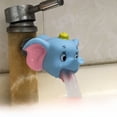 thumbnail image 2 of Extensor de lavado de manos para niños de dibujos animados, a prueba de salpicaduras de agua, guía para el fregadero, ayuda para el lavado de manos del bebé, extensión del grifo, lavadora de manos, 2 of 6