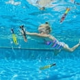 thumbnail image 2 of Pyaiiner 4PCS Pool Torpedo Toy Swimming Pool Diving Toys For Kids Sinking Toys Set Underwater Variety Diving for Swimming Training Pool Games Summer Fun, 2 of 6