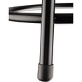 thumbnail image 7 of 24" Heavy Duty Vinyl Padded Steel Stool with Backrest - Black, 7 of 7