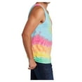 thumbnail image 3 of Yellow Rooster Cotton Tank Top Tie-Dye Sleeveless Shirt for Sports, Gym, Fitness Multi Color Small, 3 of 6