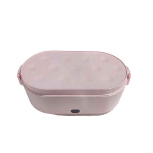 Kearding Fiambrera eléctrica USB para trabajo en casa, viaje, Camping, senderismo, calentador de alimentos, contenedor calentador, fiambrera de Mostrada
