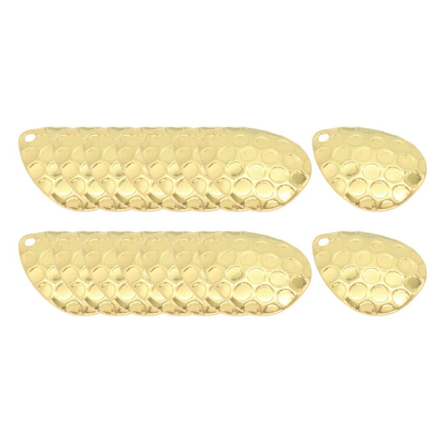 S SERENABLE 20 Pcs Lames ing Kit Cuillère Appât Fabrication Bricolage Pièces Accessoires E