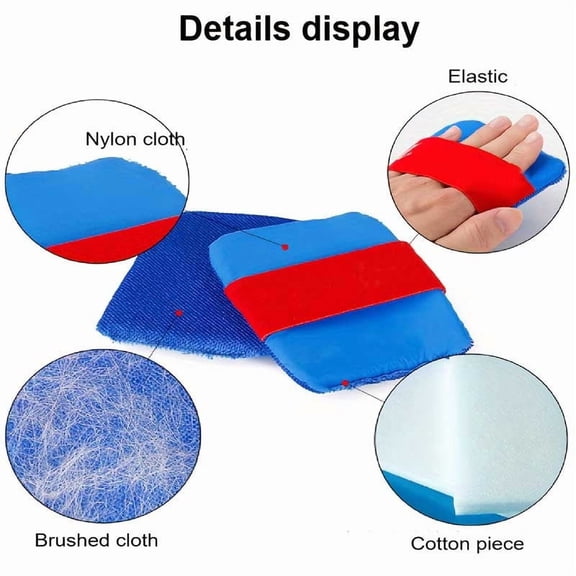 Reusable Pet Hair Removal Tool, Dog & Cat Hair Remover for Furniture, Clothing, Bedding and Car Interior Cleaning