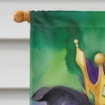 thumbnail image 4 of Border Collie King of Mardi Gras House Flag 28 in x 40 in, 4 of 7