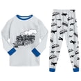 thumbnail image 6 of CAICJ98 Pajamas for Boys 2 Piece Pjs Set Toddler Little Kids Soft Cotton Long Sleeve Sleepwear,Size 7-8 Years, 6 of 9