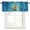 Black, variant on Kitchen Curtain Valances for Windows,Summer Panda Swimming Circle Rod Pocket Small Valance Short Window Treatment for Bedroom Bathroom Living Room,42"x12"