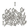thumbnail image 1 of koolsoo 2x 100Pcs Barbelé Pêche Printemps Inox Vis Ressort Accessoires - Fr, 1 of 8