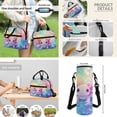 thumbnail image 5 of Jeiento Axolotl Backpack for School Girls 6-8 Lightweight Backpack with Lunch Box Pencil Case Water Bottle Sleeve 4 Pcs for Elementary Kindergarten Kids School Bookbag Starry Sky, 5 of 7