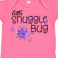 thumbnail image 4 of Inktastic Little Snuggle Bug Purple Beetle Boys or Girls Baby Bodysuit, 4 of 5