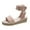 Pink-A, variant on Platform Sandals Women Buckle Open Toe Ankle Strap Women's Platform Wedge synthetic Sandals Espadrilles Shoes 39 Pink