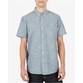 thumbnail image 2 of Volcom Oxford Button Up Camisa para Hombre, Azul, X-Large Volcom Botones al frente, 2 of 2