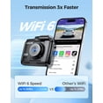 thumbnail image 5 of AZDOME Dash Cam GS63H Pro 4K+1080P Dual-channel Record 2.4'' IPS Screen GPS WiFi 6 APP 130° FOV Car DVR 24H Parking Monitor, 5 of 5