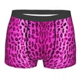 thumbnail image 3 of Pink Leopard Boxer Shorts For Men 3D Printed Male Animal Print Underwear Panties Briefs Stretch Underpants, 3 of 7