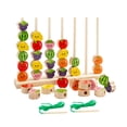 thumbnail image 2 of Juego de Secuencia de Cuentas de Madera para Combinar Formas, Actividades de Aprendizaje para Niños en Edad Preescolar, Bloques para Clasificar Y, 2 of 9