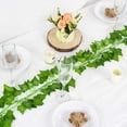 thumbnail image 6 of SEELOK 84FT 12 Strands Artificial Ivy Leaf Fake Hanging Leaves Vine  for Wedding Party Garden Wall Decor, 6 of 8