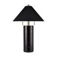 thumbnail image 2 of Blythe 26'' Lampe de Table Haute 2 Lumières - Noir, 2 of 2