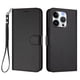 thumbnail image 2 of Funda Cartera GANGXUN para iPhone 16 Pro – Cierre Magnético, Protección RFID, Correa Desmontable, Compatible con Carga Inalámbrica, 2 of 6