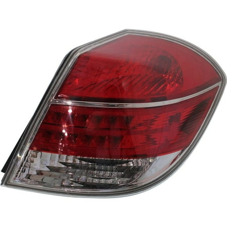 Tail Light Compatible with 2007-2009 Saturn Aura 2.4L 3.5L I4 LE5 LZ4 LY7 Right Passenger Side HALOGEN REPS730127 224HP