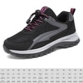 thumbnail image 2 of Hombres Mujeres zapatos diabéticos cómodos zapatos de edema transpirable zapatos ortopédicos sin deslizamiento para caminatas al aire libre entrenamiento de tenis, 2 of 7