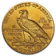 thumbnail image 2 of $2.50 Indian Gold Quarter Eagle (Cleaned), 2 of 2