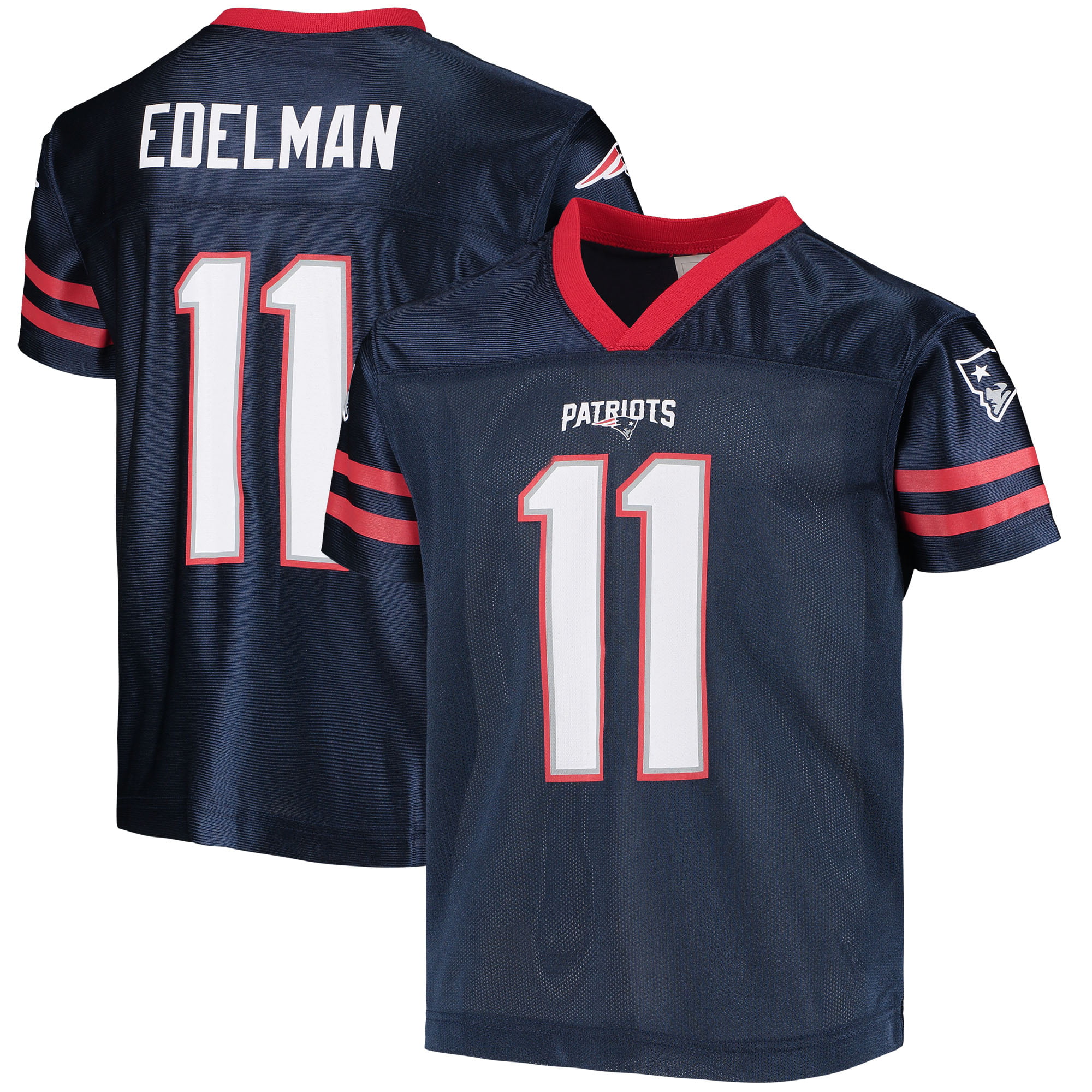 Toddler Julian Edelman Navy New England Patriots Player Jersey - Walmart.com