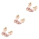 thumbnail image 5 of Zapatos de bailarina con purpurina para niña Qarigey Rosa 38/23.5 cm, 5 of 6