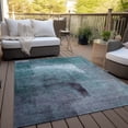 thumbnail image 6 of Addison Rugs Chantille Indoor/Outdoor Transitional Modern Teal Washable Rectangle Rug, 9' x 12', 6 of 6