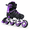 Purple-X-Large - Adult (6-8 Men/7-9 Women), variant on Adults Adjustable Inline Skates Safe And Durable Roller With Giant Wheels High Performance Professional For Men Women