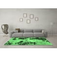thumbnail image 3 of Ahgly Company Indoor Rectangle Abstract Emerald Green Modern Area Rugs, 8' x 12', 3 of 4