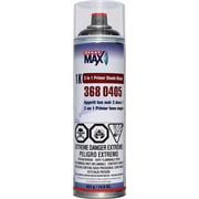 SprayMax 3680405 3 in 1 Primer, 500 mL Aerosol Can, Matte Black, 5.4 to 8.1 sq-ft Coverage