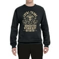 thumbnail image 2 of Wild Bobby, Loyal To One Dedicated Steadfast In Faith | Religious Bible Verse John 14:6 Inspirational/Christian Unisex Crewneck Graphic Sweatshirt, Black, Small, 2 of 6