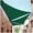 Green-11' x 16' x 19.4' Custom Size, variant on Beige 20' x 20' x 20' Triangle Sun Shade Sail