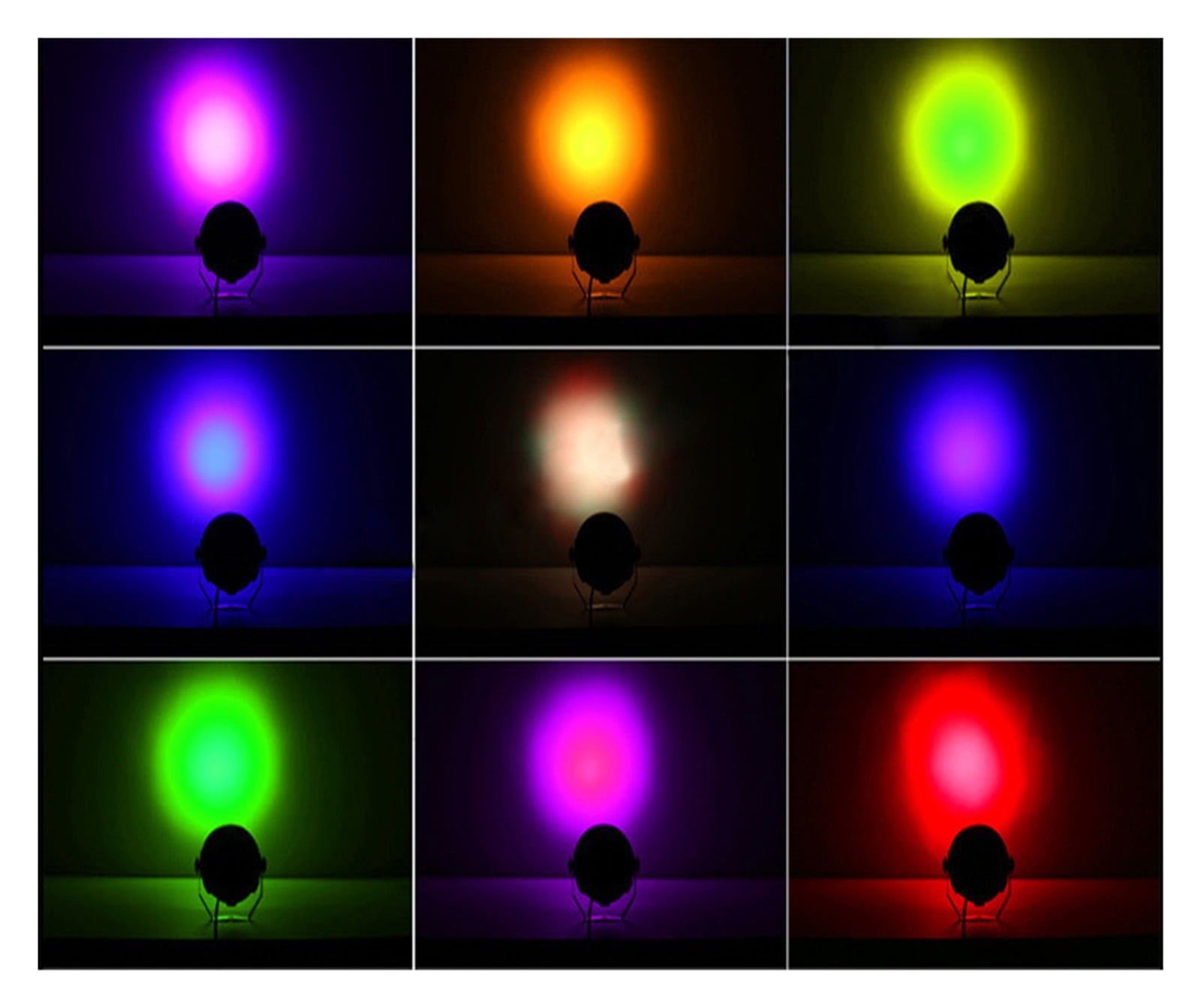 78*0.3W LED RGBW 4 in 1Par Light Stage Effect Strobe Control Suitable for DJ Disco Party Wedding Wash Light Remote Light Stage Lighting ,Easy to Install