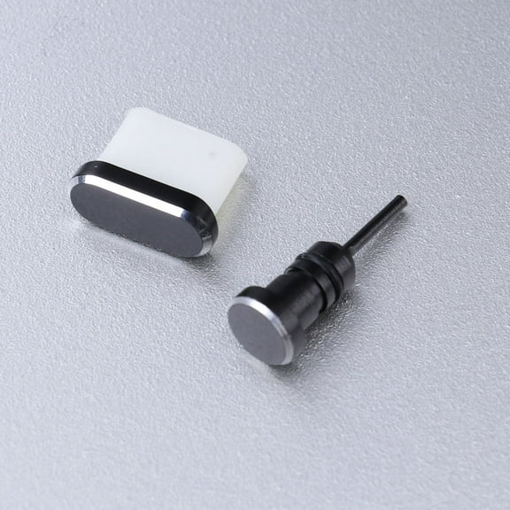 CATIEBYE 2Pcs Usb-C Dust Plug for Phone Accessories Grime and Splash Protection