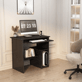 Small Computer Desk for Home Office Compact Desktop PC and Laptop