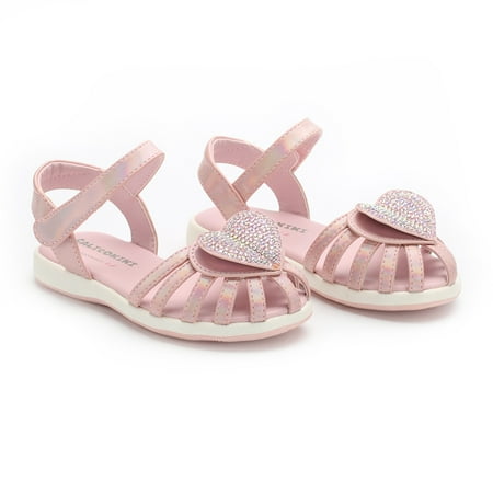 

Toddler Kids Girls Closed-Toe Sequin Sandals