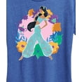 thumbnail image 3 of Disney Princess - Jasmine And Florals - Women's Short Sleeve Graphic T-Shirt, 3 of 5