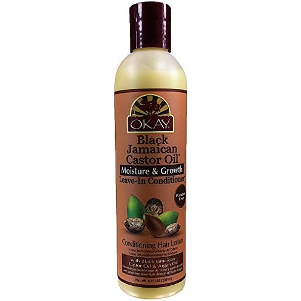 Okay Black Jamaican Castor Oil LeaveIn Conditioner 8 oz