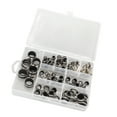 55Pcs Fishing Rod Guides Line Rings Set Stainless Steel Ceramic 9