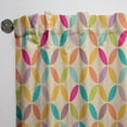 thumbnail image 3 of Designart 'Neutral Vintage Pattern' Contemporary Curtain Panel, 3 of 5