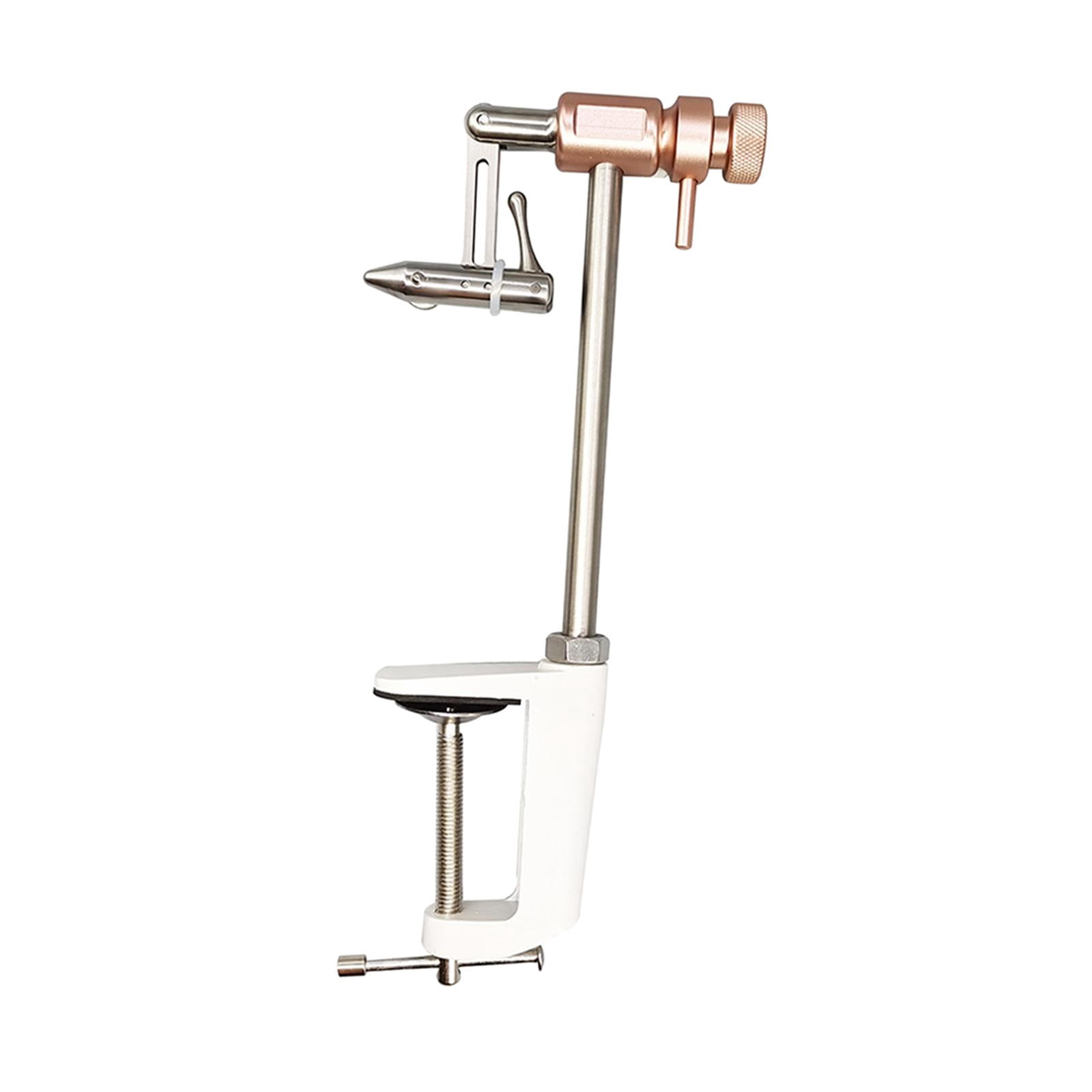 figatia Fly Tying Vise, Clamp Mounting Tying Vise, Fishing Tackle Manufacturing, Alloy, Portable Fishing Fly Tying Tools, Fly Tying Tool 26x6cm Rotatable