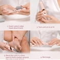 thumbnail image 4 of Electric foot file for hard skin - remove dead skin cells, foot care shaver, remove dry, chapped skin, safe and painless, 4 of 4