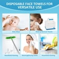 thumbnail image 4 of Toallas faciales HOMEXCEL desechables biodegradables, 50 unidades, 4 of 7