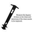 thumbnail image 4 of Cycling Chain Checker Kits Stretched Tool Bike Chain Wear Indicator Gauge Measurement Ruler Bicycle Repair Tools MTB Accessories Color:black Specification:One size, 4 of 8